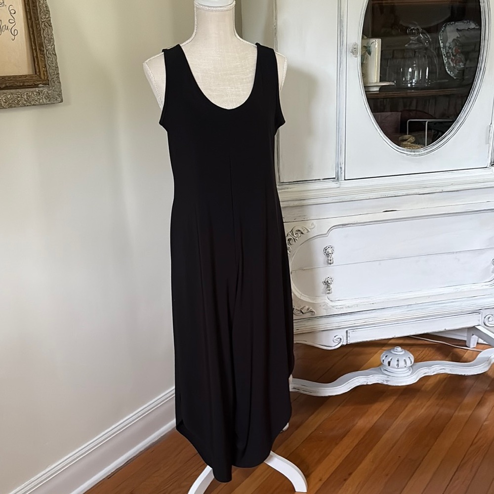 Annalee + Hope Black Cropped Jumpsuit